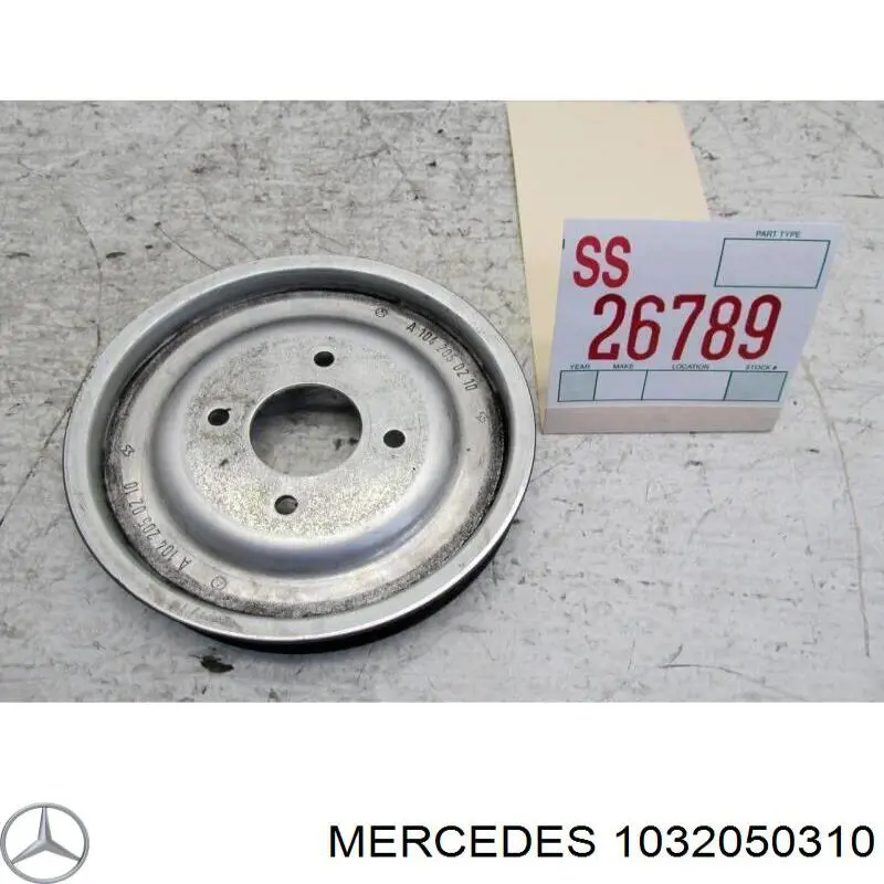 Comprar A1032050310 Mercedes Polea del ventilador con acoplamiento viscoso