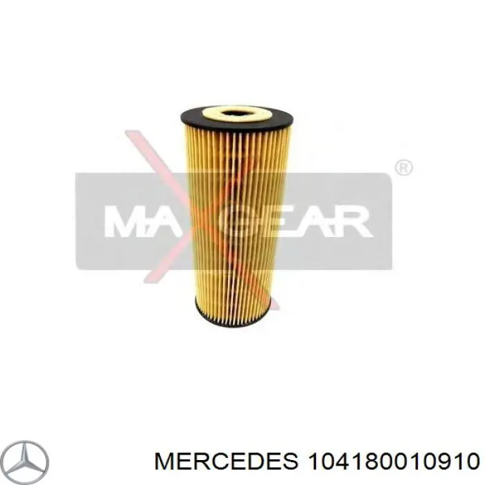 104180010910 Mercedes filtro de aceite
