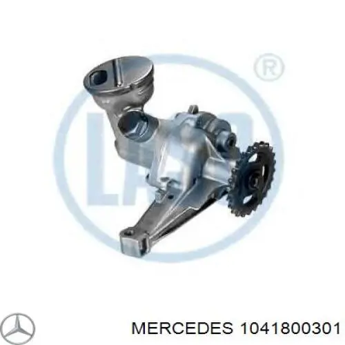 Bomba de aceite Mercedes A1041800301 precio, desde 609,57 EUR