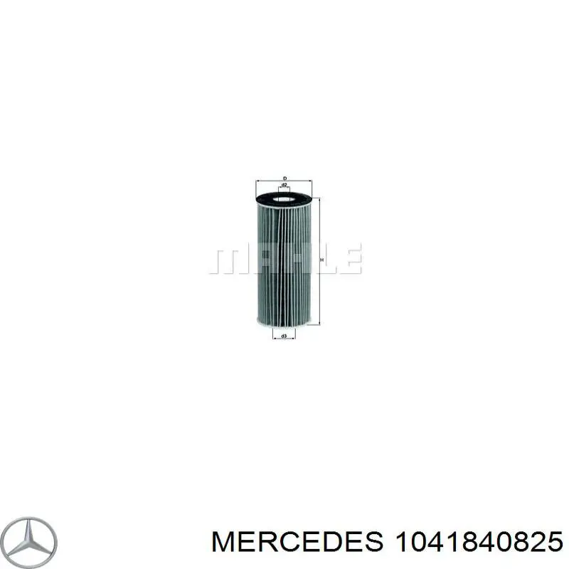 1041840825 Mercedes filtro de aceite