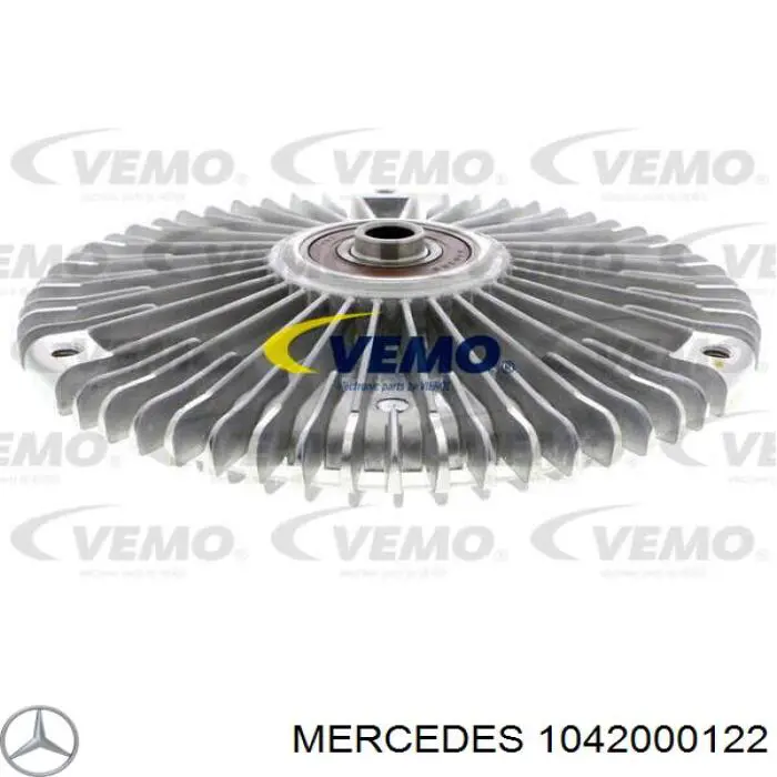 1042000122 Mercedes embrague, ventilador del radiador