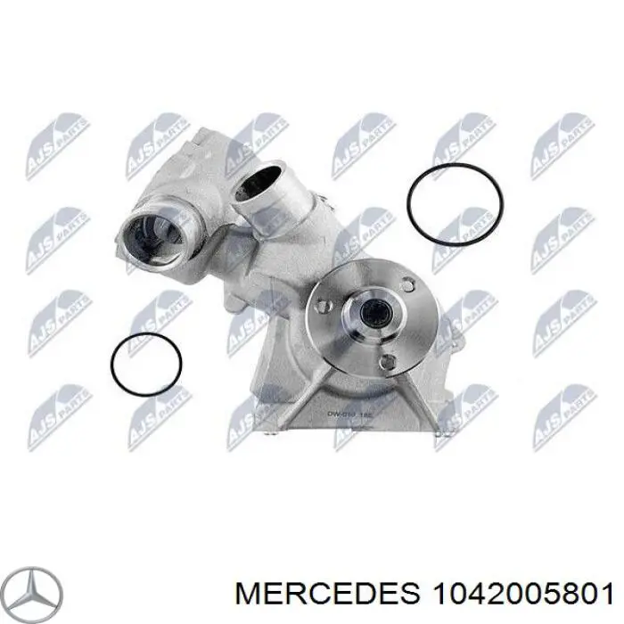 A1042005801 Mercedes bomba de agua