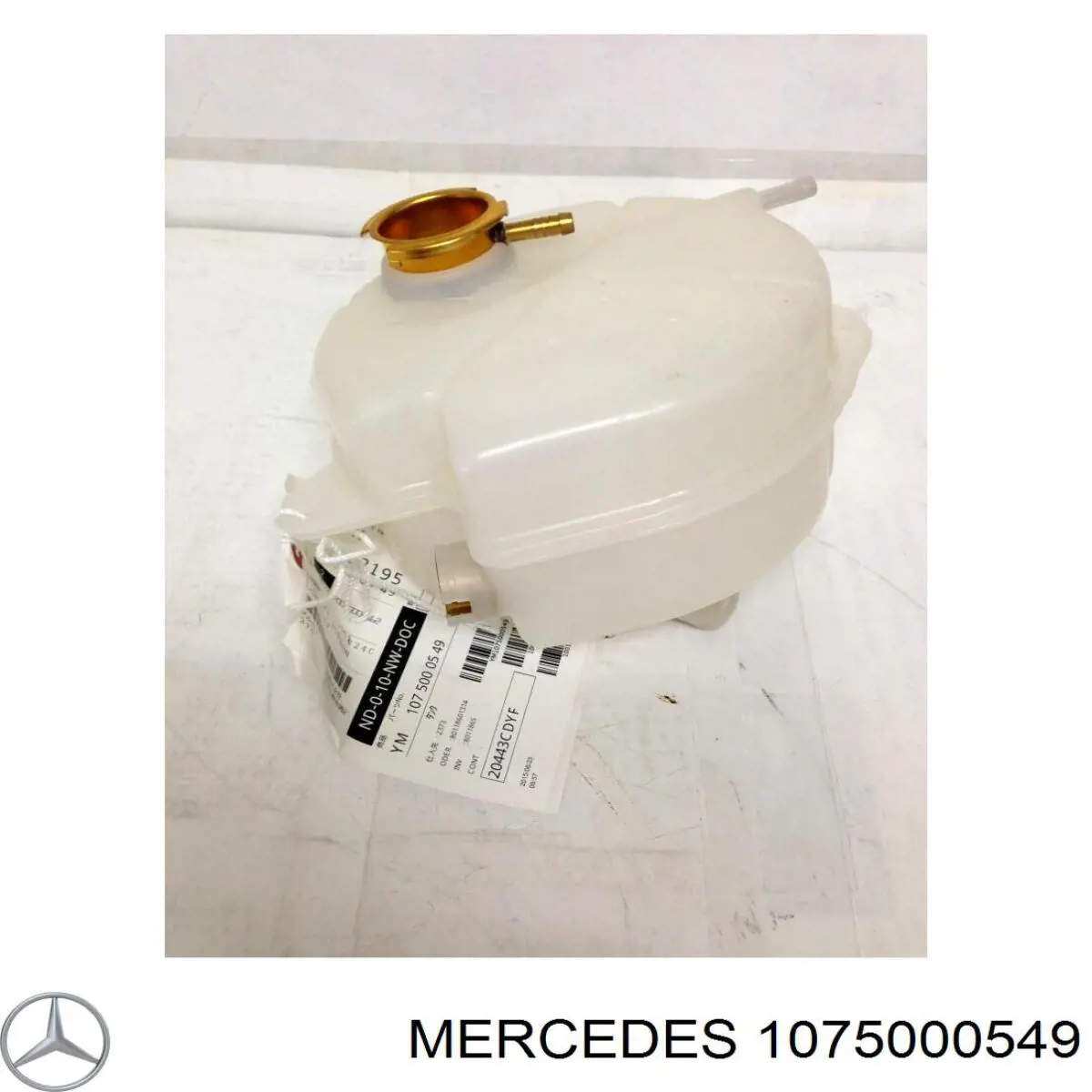 Botella expansion Mercedes 1075000549 precio, desde 175,31 EUR