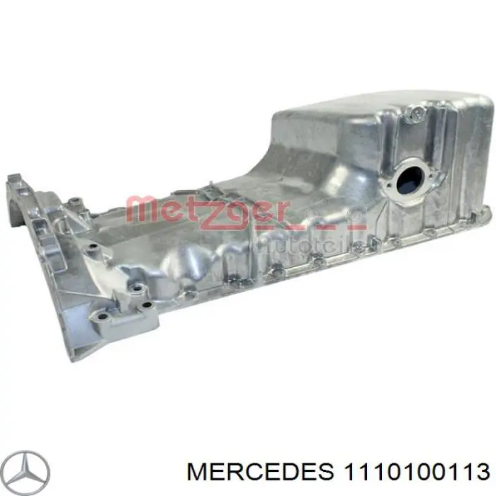 Cárter de aceite del motor Mercedes 1110100113 precio, desde 110,35 EUR