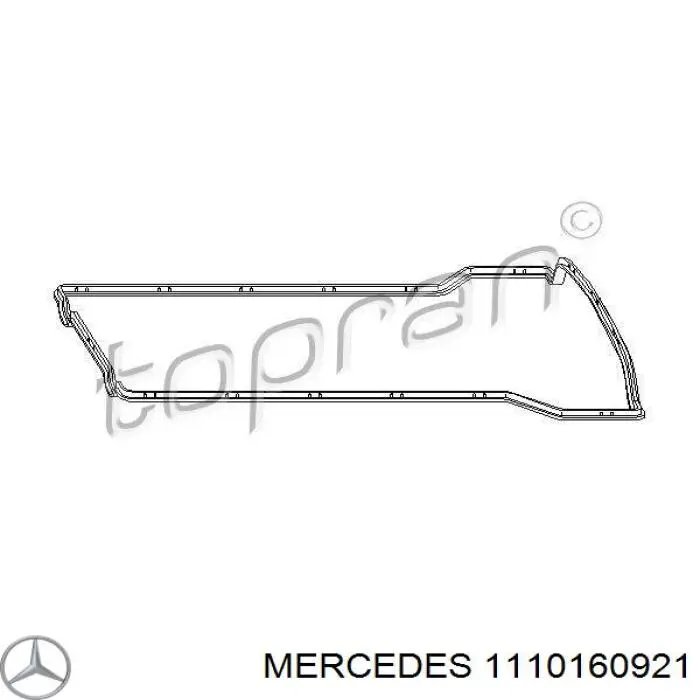 1110160921 Mercedes junta de la tapa de válvulas del motor