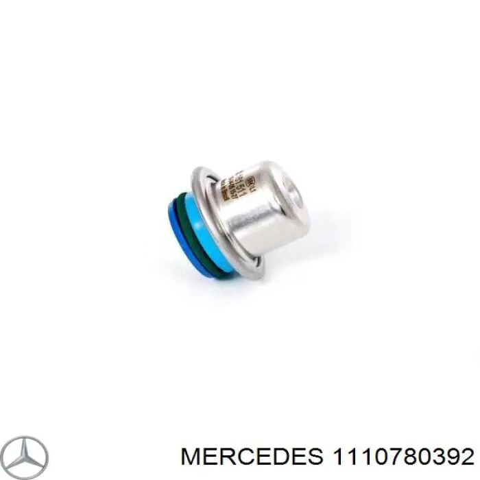 1110780392 Mercedes regulador de presión de combustible