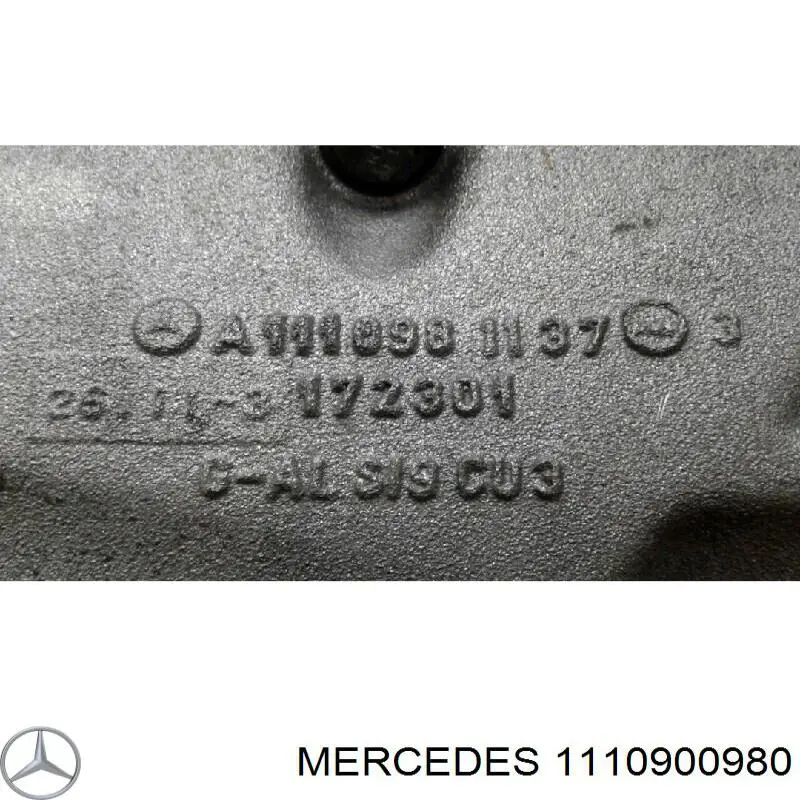 Compresor de sobrealimentación del motor Mercedes 1110900980 precio, desde 273,09 EUR