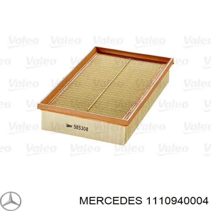 1110940004 Mercedes filtro de aire
