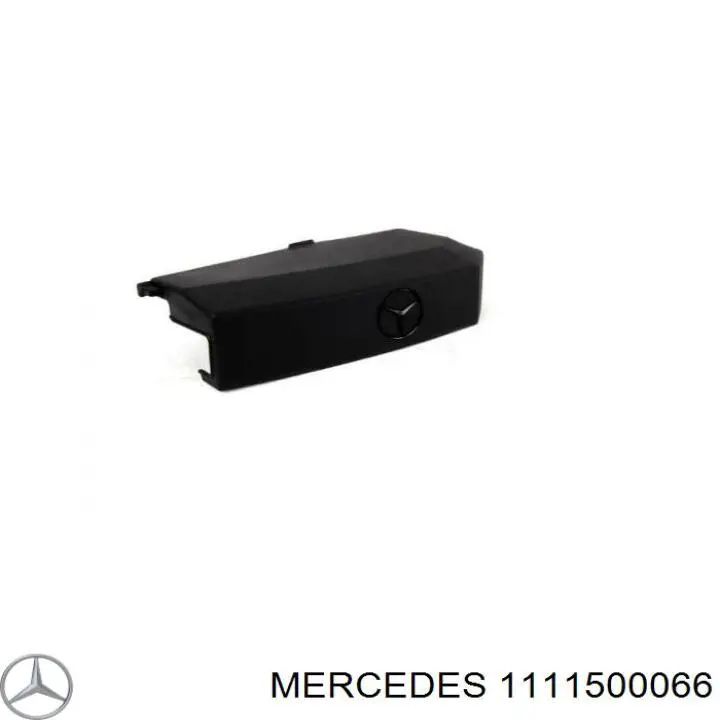 1111500066 Mercedes cubierta de motor decorativa