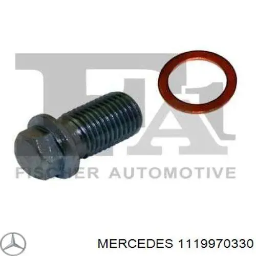 Comprar 1119970330 Mercedes Tapón del cárter de aceite