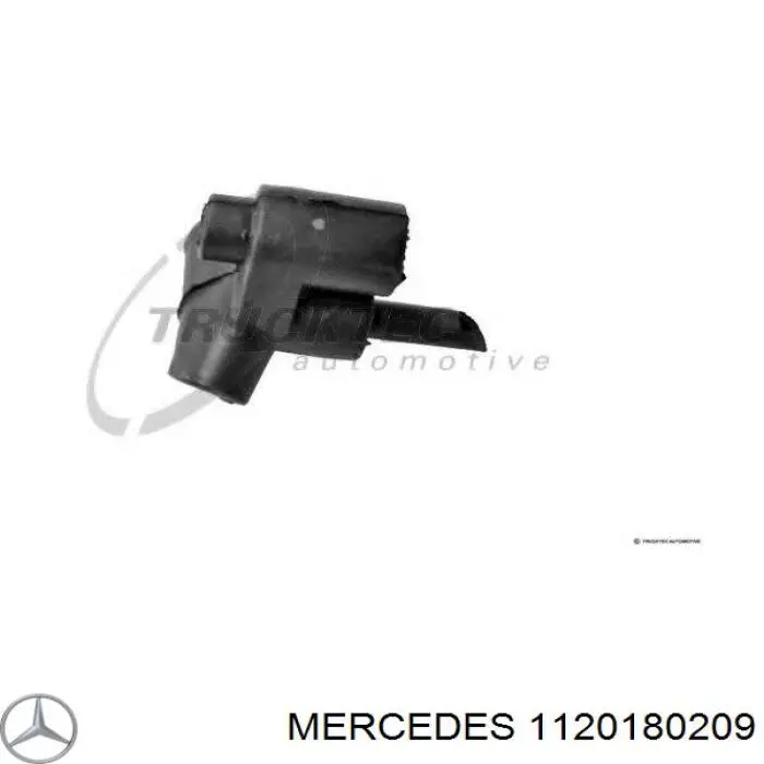 1120180209 Mercedes tubo de ventilacion del carter (separador de aceite)
