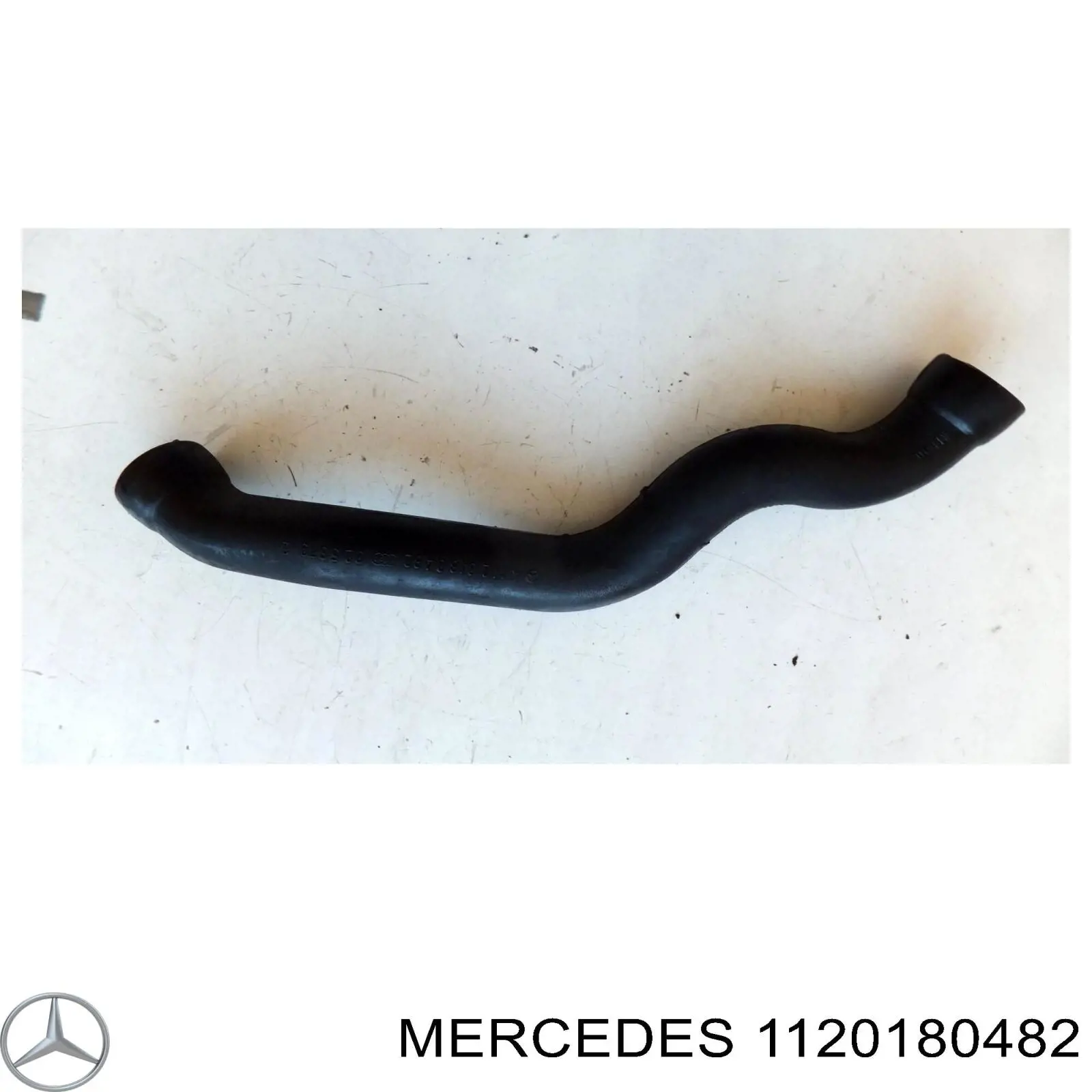 1120180482 Mercedes tubo de ventilacion del carter (separador de aceite)