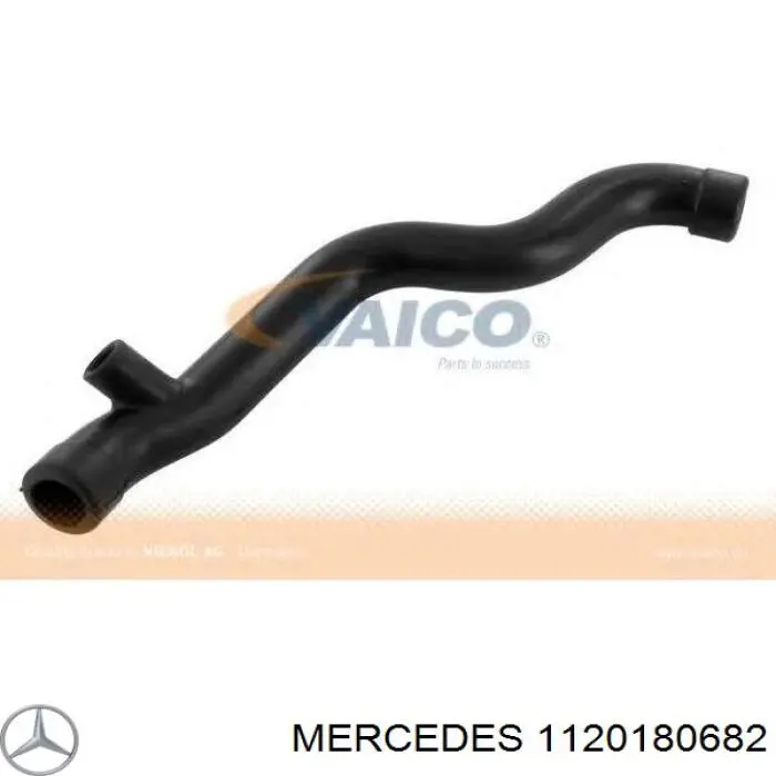 1120180682 Mercedes tubo de ventilacion del carter (separador de aceite)