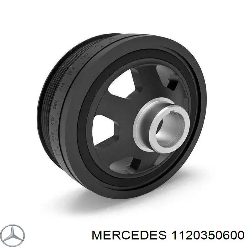 1120350600 Mercedes polea de cigüeñal