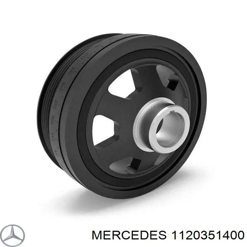 1120351400 Mercedes polea de cigüeñal