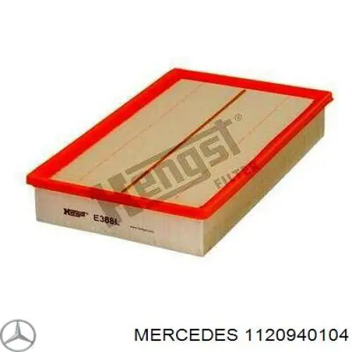 1120940104 Mercedes filtro de aire