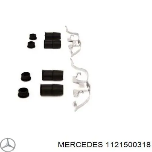 1121500318 Mercedes cables de bujías