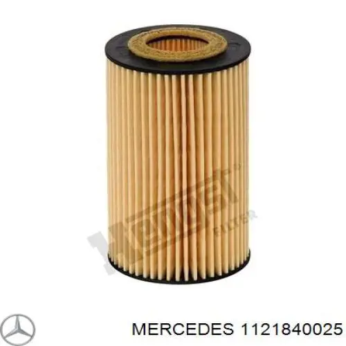 1121840025 Mercedes filtro de aceite