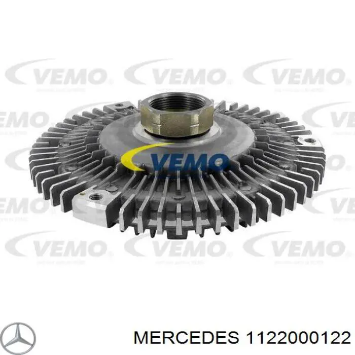1122000122 Mercedes embrague, ventilador del radiador