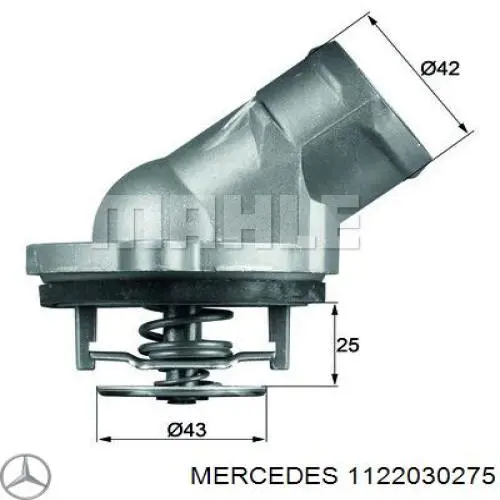 Termostato Mercedes 1122030275 precio, desde 17,06 EUR