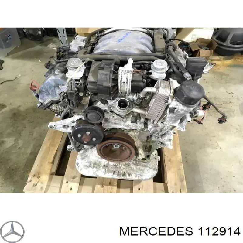 112914 Mercedes motor completo