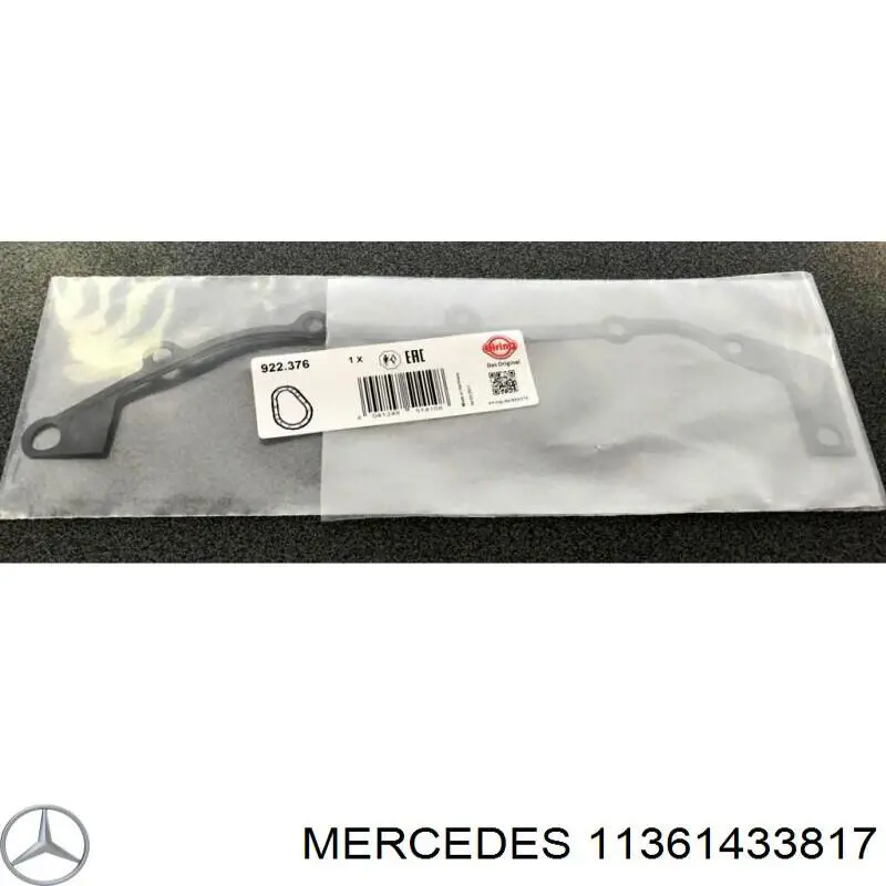 11361433817 Mercedes junta, cárter de mando, superior