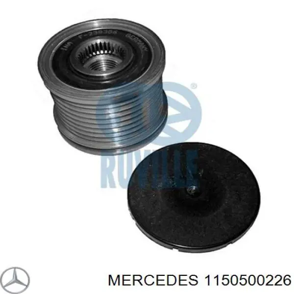 1150500226 Mercedes válvula de admisión