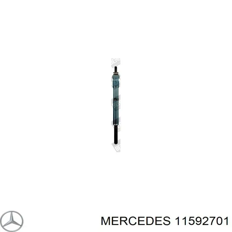 11592701 Mercedes bujía de incandescencia