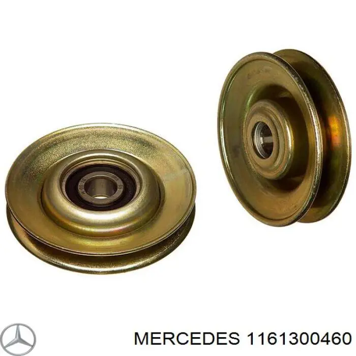 Comprar 1161300460 Mercedes Polea tensora, correa poli V