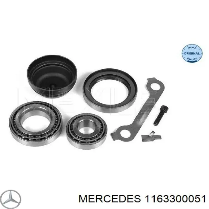 Comprar 1163300051 Mercedes Cojinete de rueda delantero