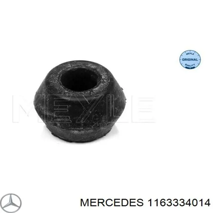 1163334014 Mercedes silentblock de brazo de suspensión delantero superior