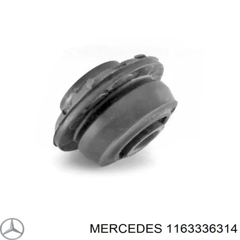 1163336314 Mercedes silentblock de brazo de suspensión delantero superior