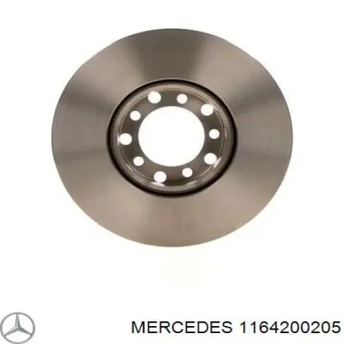 1164200205 Mercedes freno de disco delantero