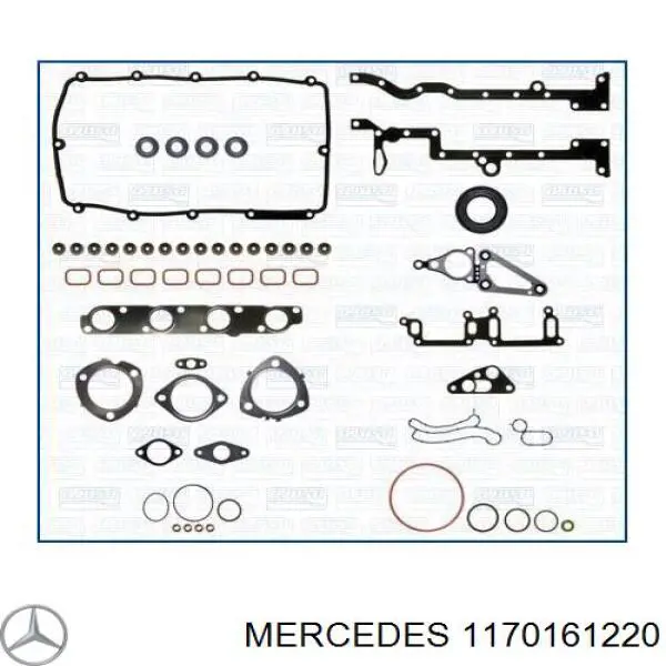 1170161220 Mercedes junta de culata izquierda