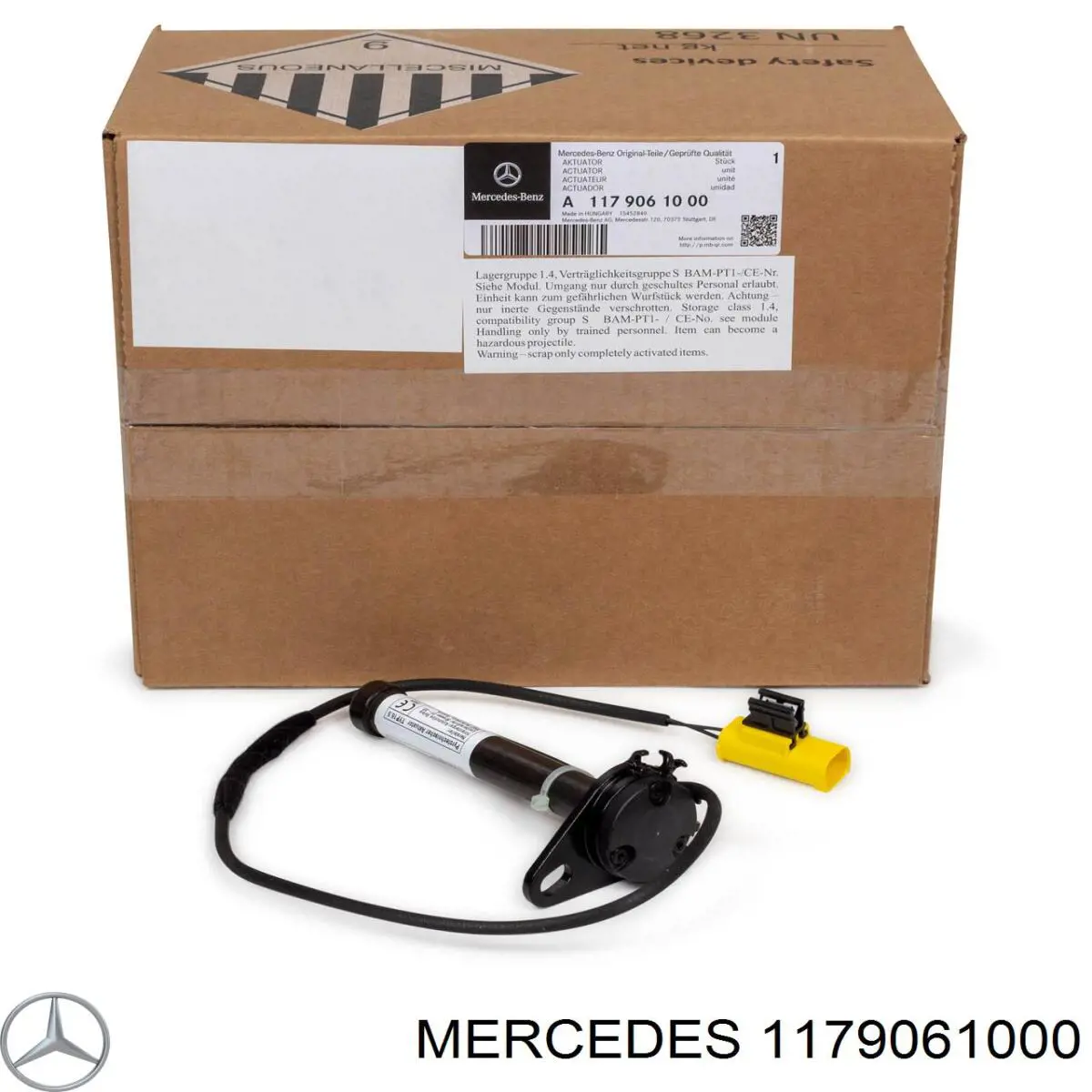 Comprar 1179061000 Mercedes Pirotécnico de la bisagra del capó
