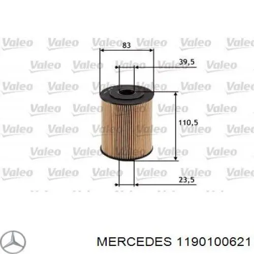 1190100621 Mercedes juego de juntas de motor, completo, superior