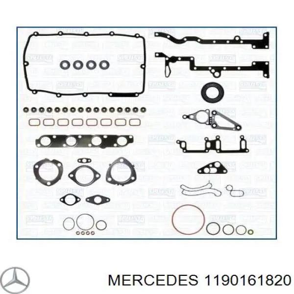 1190161820 Mercedes junta de culata izquierda