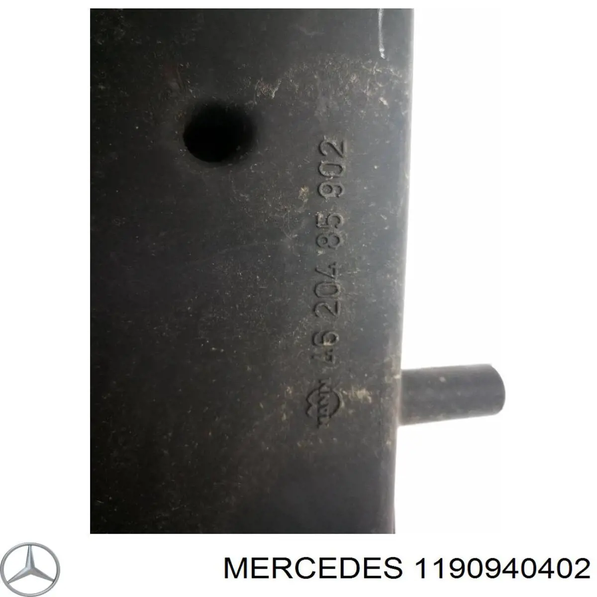 A1190940602 Mercedes caja del filtro de aire