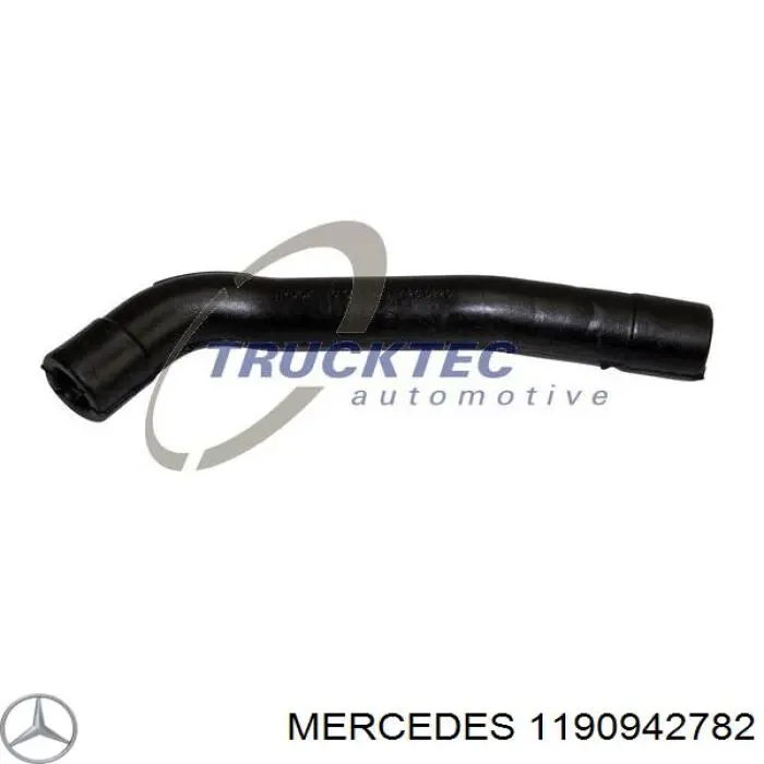1190942782 Mercedes tubo de ventilacion del carter (separador de aceite)