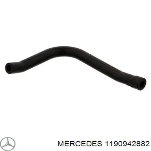 1190942882 Mercedes tubo de ventilacion del carter (separador de aceite)