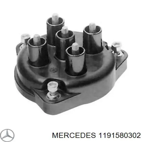 1191580302 Mercedes tapa de distribuidor de encendido