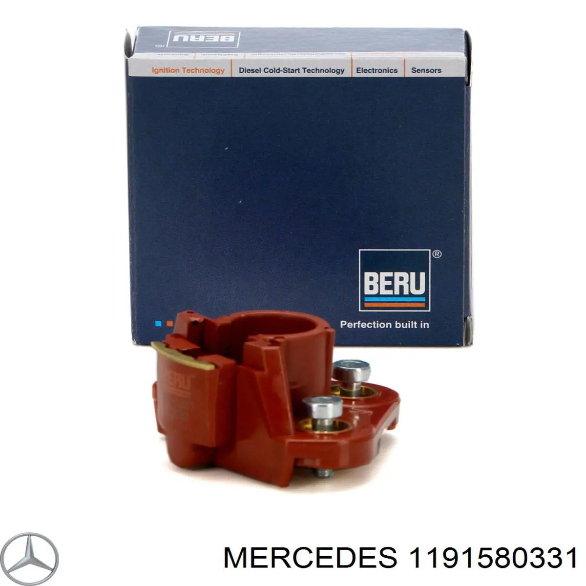 1191580331 Mercedes rotor del distribuidor de encendido