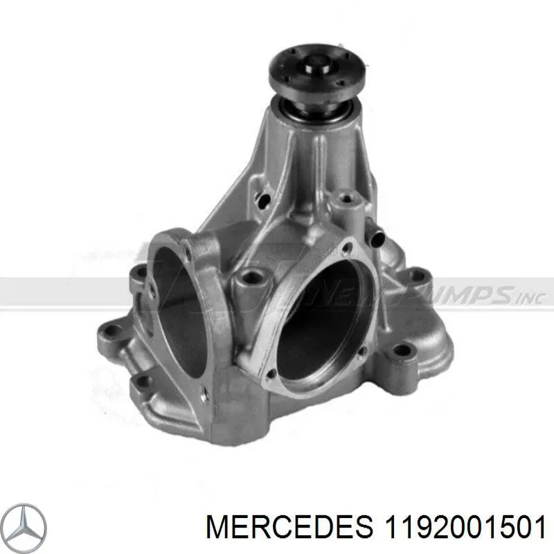 1192001501 Mercedes bomba de agua