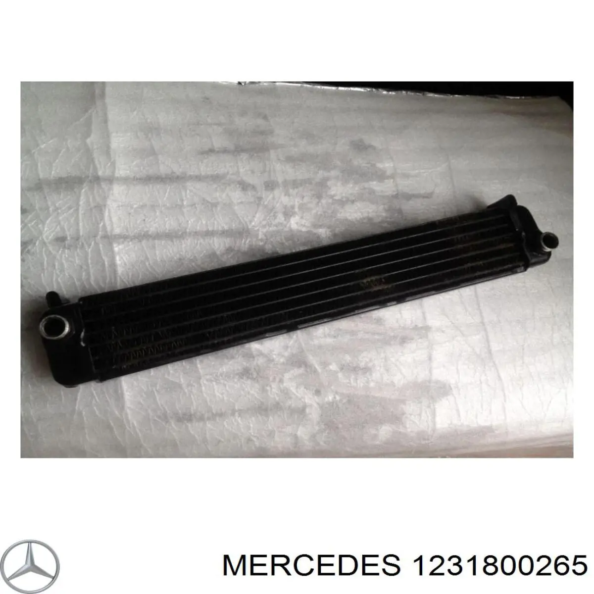 1231800265 Mercedes radiador de aceite