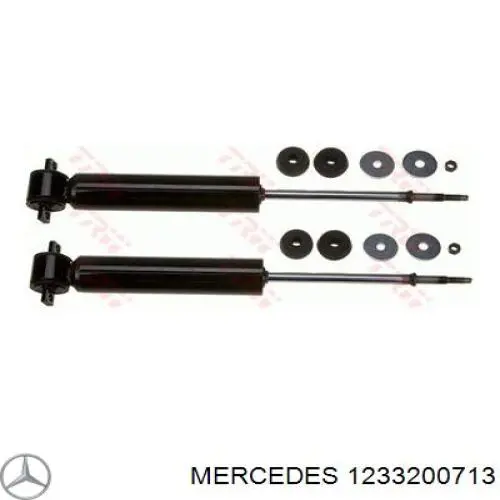 Amortiguadores posteriores para Mercedes E (T123)