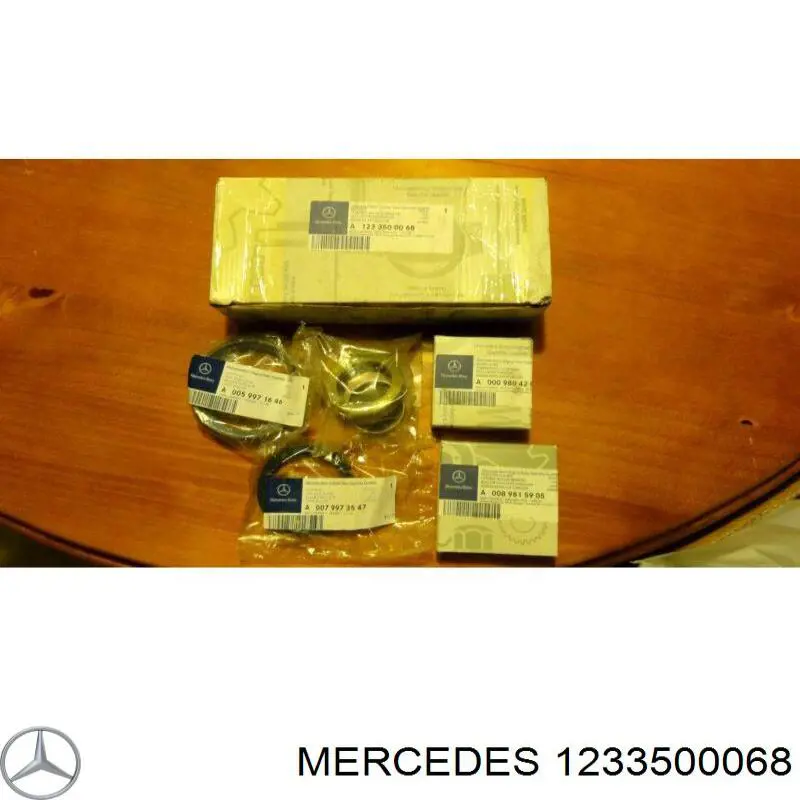 1233500068 Mercedes cojinete de rueda trasero