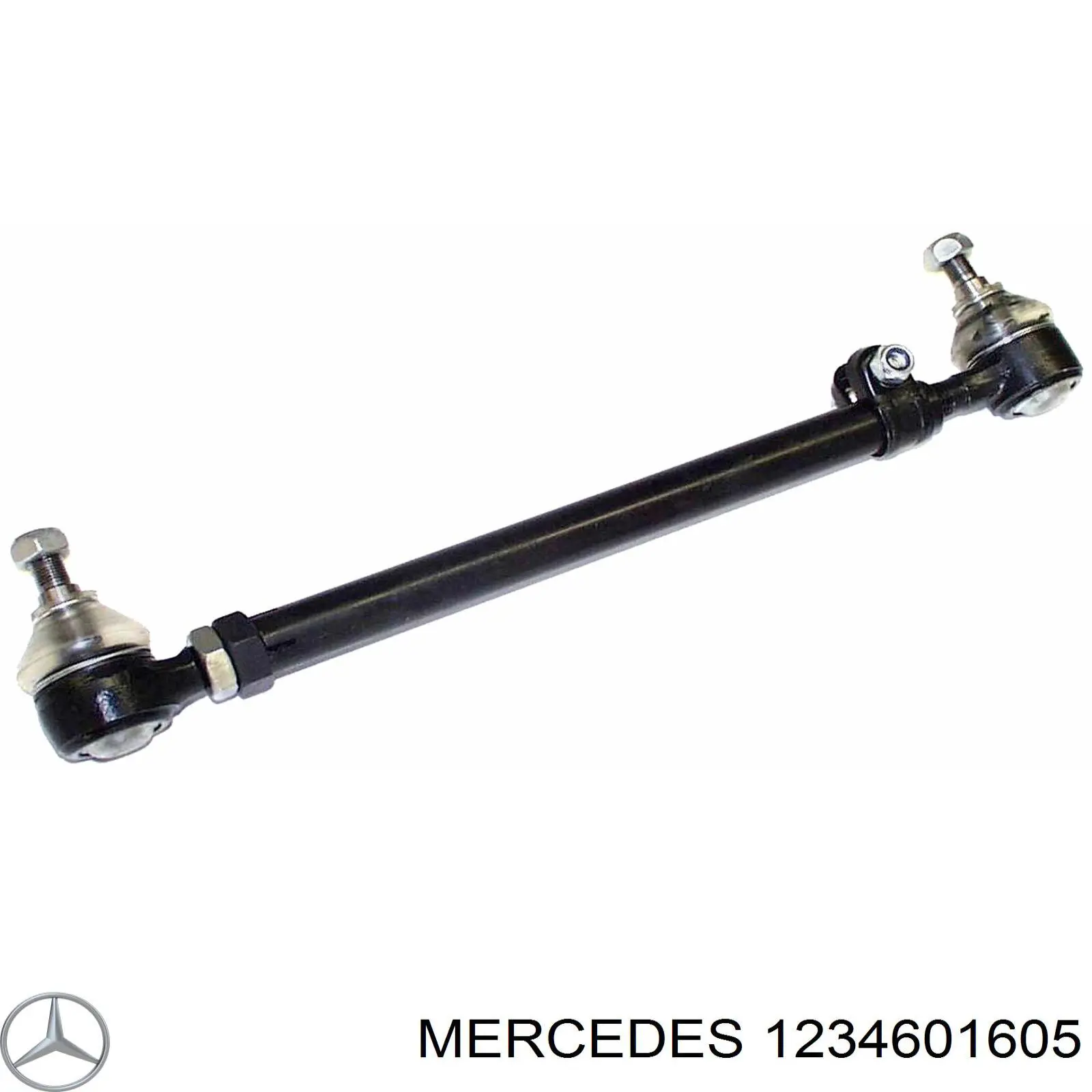 1234601605 Mercedes barra de acoplamiento central