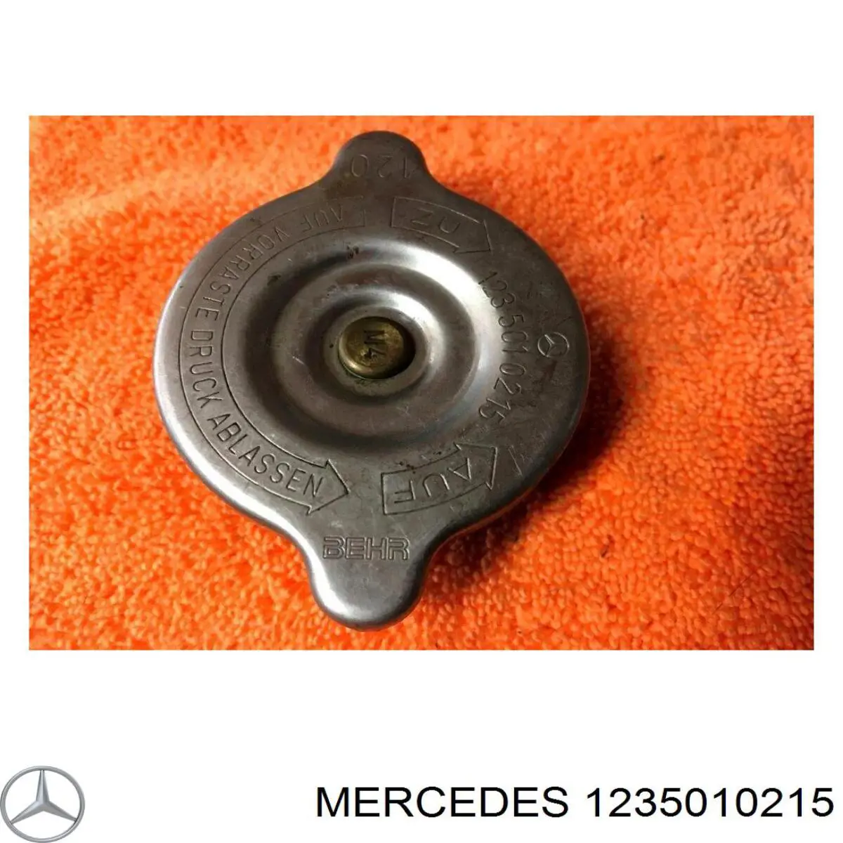 1235010215 Mercedes Tapa de radiador