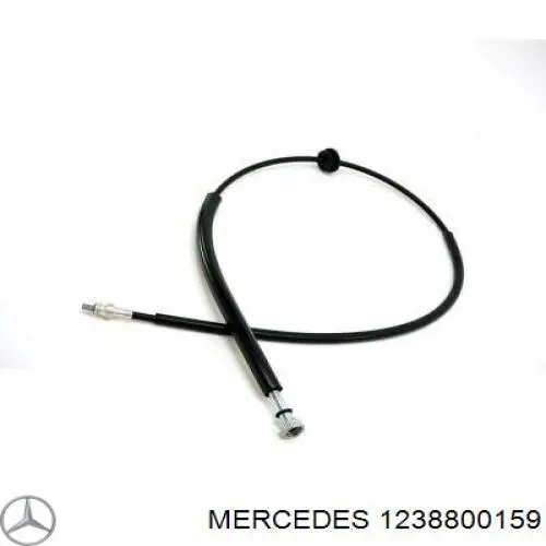 1238800159 Mercedes cable de apertura de capó del motor