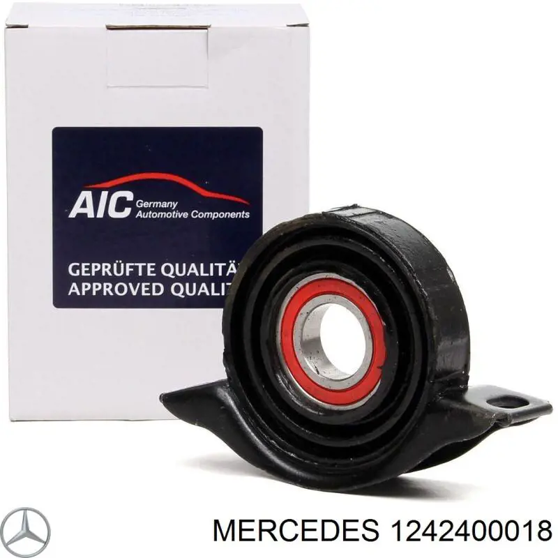 1242400018 Mercedes montaje de transmision (montaje de caja de cambios)